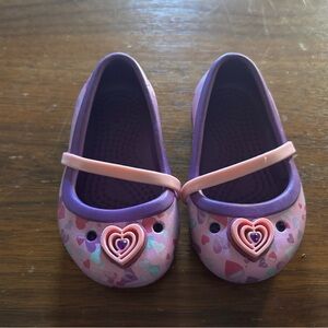 Crocs ballet flats size 5